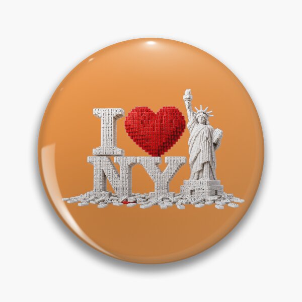 Item preview, Creative NYC Domino Effect Liberty Sculpture Travel Art designed and sold by puzzell.