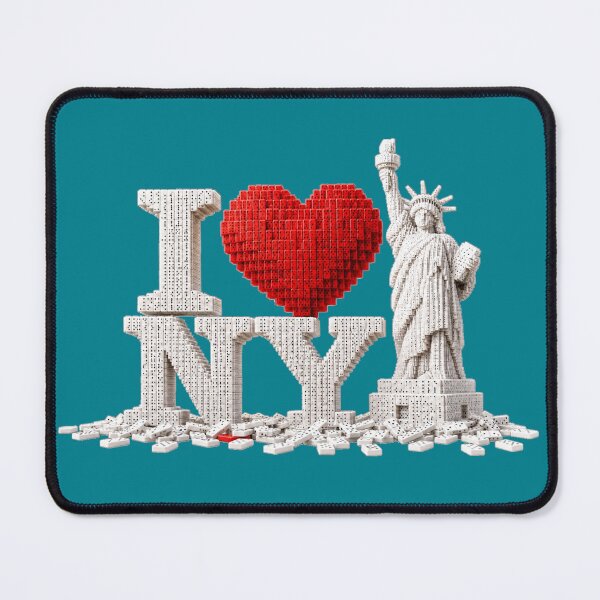Item preview, Creative NYC Domino Effect Liberty Sculpture Travel Art designed and sold by puzzell.