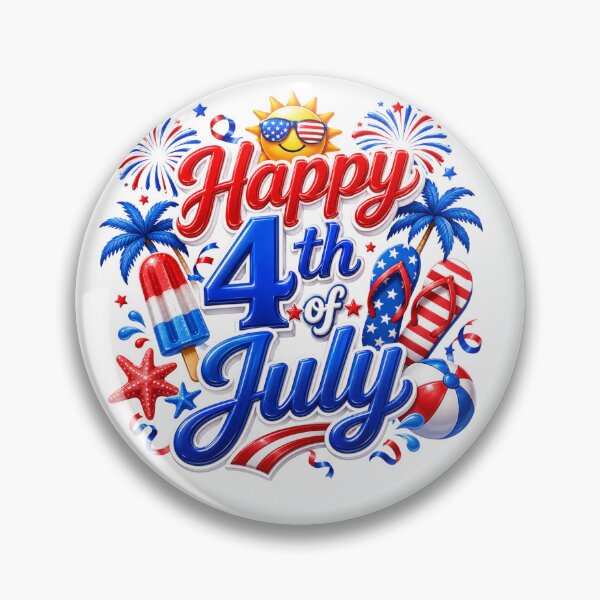 Item preview, Summer 4th of July design designed and sold by manytshirts.