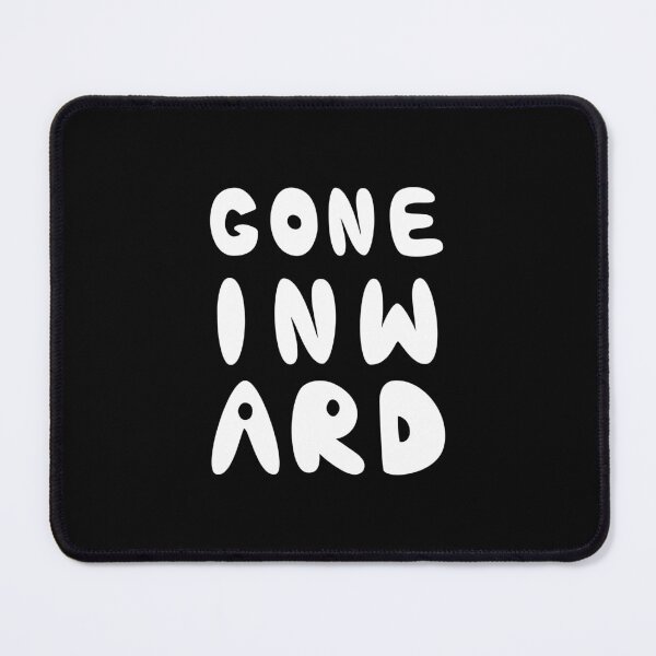 Item preview, Gone Inward Introvert Typography Quote designed and sold by Mooi Studio.