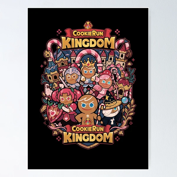 Cookie Run Kingdom Anime Gaming Graphic Tee