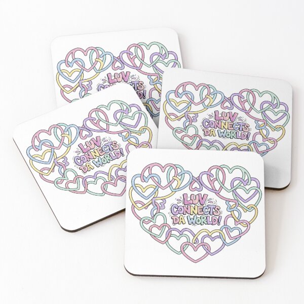 Item preview,  luv connects da world designed and sold by LOVEARTDESIGN.
