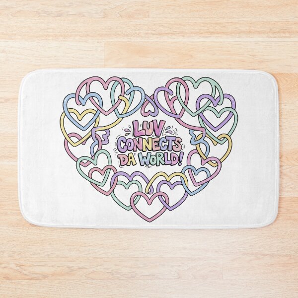 Item preview,  luv connects da world designed and sold by LOVEARTDESIGN.
