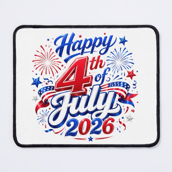 Item preview, 4th of July 2026 design designed and sold by manytshirts.