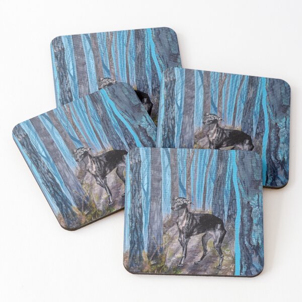 Item preview, Dog in Woods designed and sold by emfpaints.