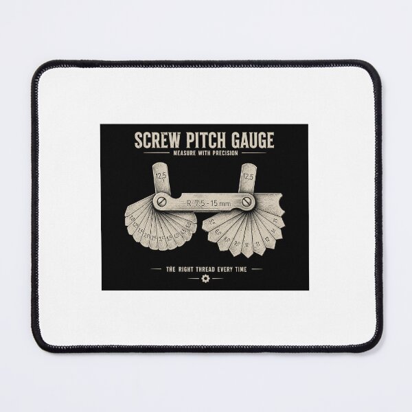 Item preview, Screw Pitch Gauge Technical Blueprint designed and sold by WorkshopBp.