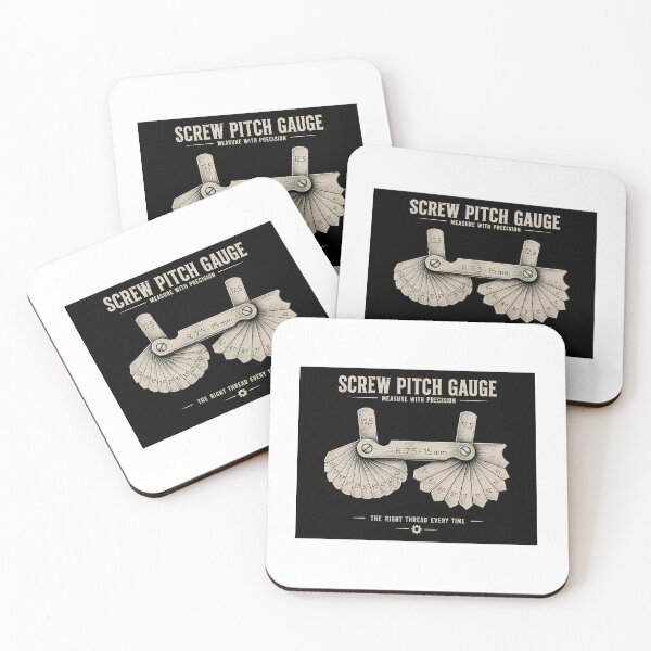 Item preview, Screw Pitch Gauge Technical Blueprint designed and sold by WorkshopBp.