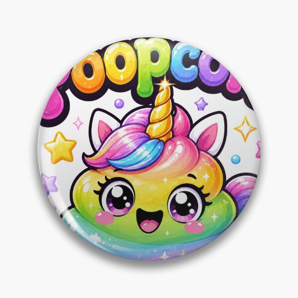 Item preview, Rainbow Poopcorn Unicorn designed and sold by Idans.