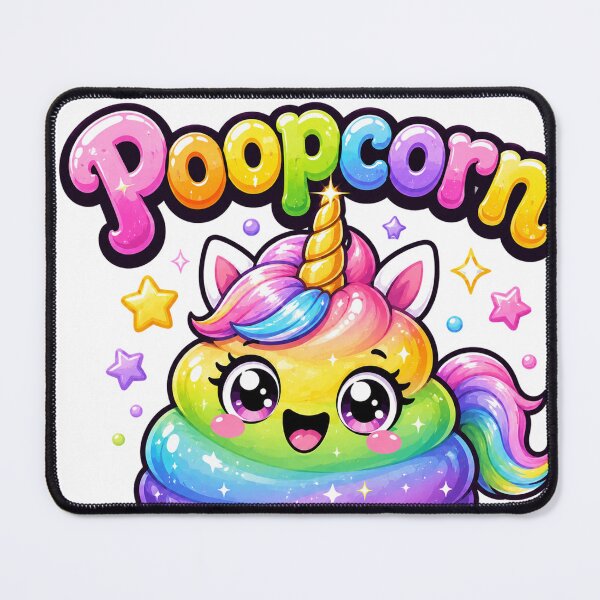 Item preview, Rainbow Poopcorn Unicorn designed and sold by Idans.