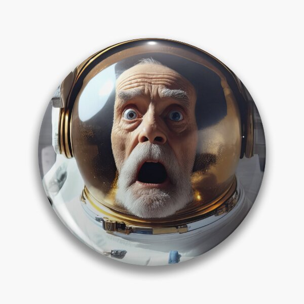 Item preview, Old Man in a space suit on the moon designed and sold by Colin Bentham.