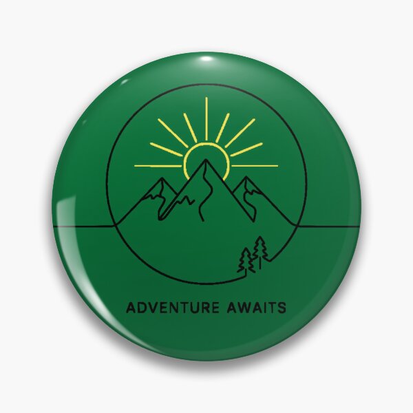 Item preview, Mountain Escape Nature adventures Sunrise Minimalist Line Art  designed and sold by LuminShadowArt.