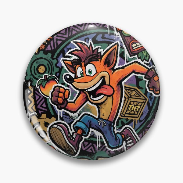 Item preview, Crash Bandicoot Gaming Graphic Tee designed and sold by Senpaiwaves.