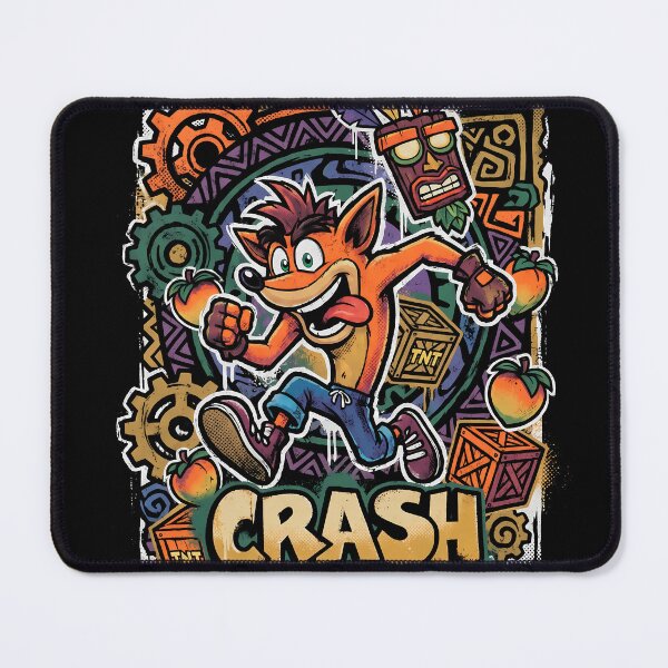Item preview, Crash Bandicoot Gaming Graphic Tee designed and sold by Senpaiwaves.