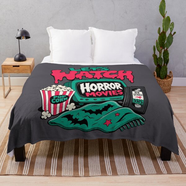 Item preview, Let's Watch Horror Movies designed and sold by BrambleBox.