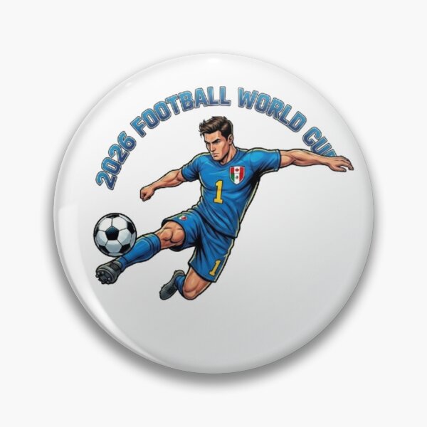 Item preview, 2026 World Cup: Dynamic Footballer Illustration designed and sold by CHRIST5000.