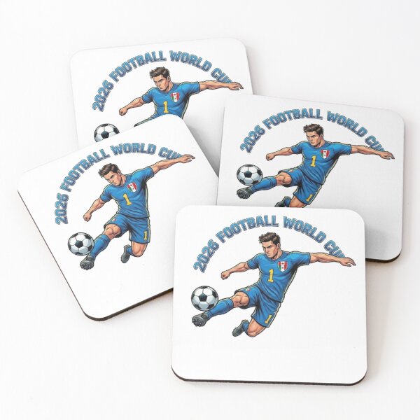 Item preview, 2026 World Cup: Dynamic Footballer Illustration designed and sold by CHRIST5000.