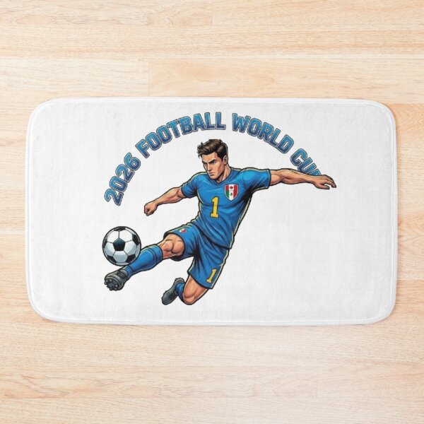 Item preview, 2026 World Cup: Dynamic Footballer Illustration designed and sold by CHRIST5000.