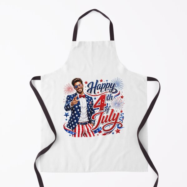 Item preview, Man 4th of July design designed and sold by manytshirts.