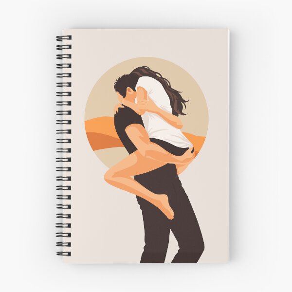 Item preview, Couple Embrace Art Print designed and sold by Studio pod Burom.