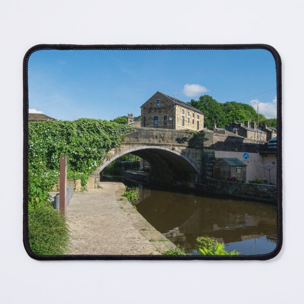 Item preview, Station Road Bridge on the Rochdale Canal, Luddendenfoot designed and sold by ArtworkNorth.
