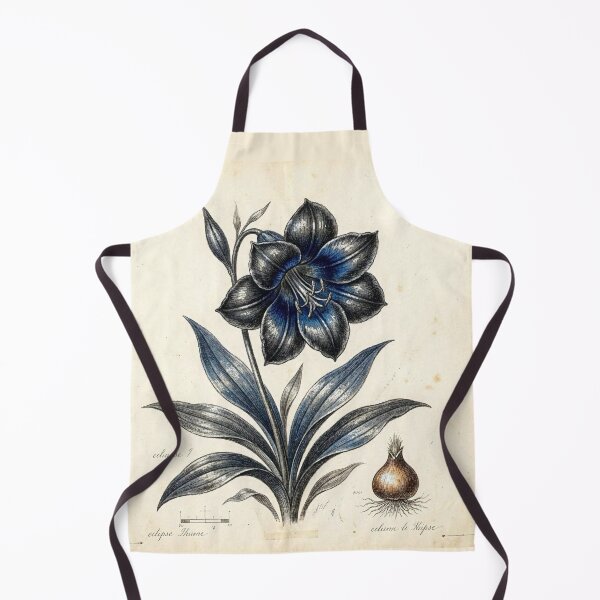 Item preview, Midnight Herbarium II – Eclipse Lily designed and sold by Roberta Calabrese.