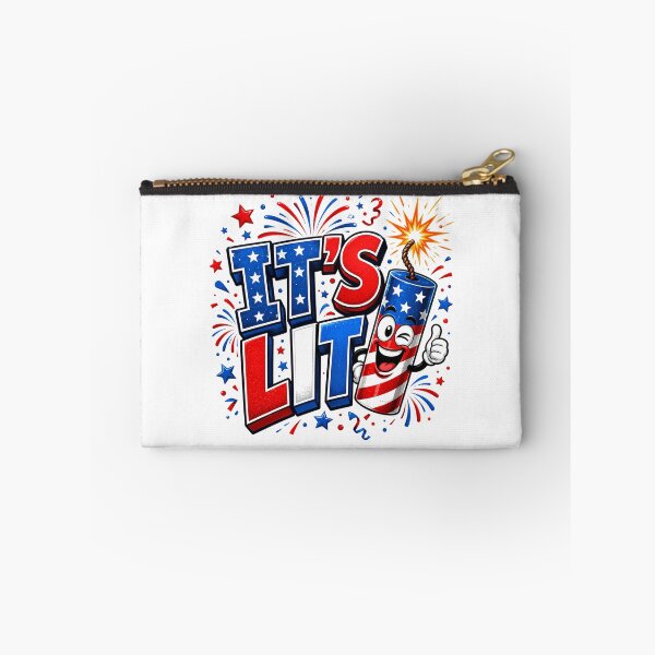 Item preview, It's Lit fun 4th of July design designed and sold by manytshirts.