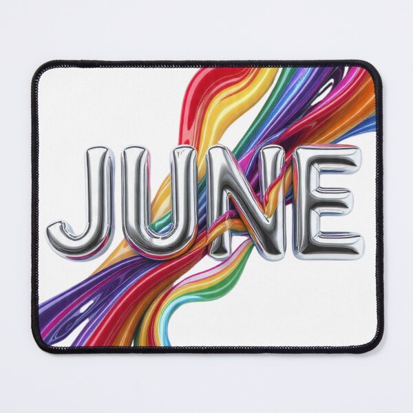 Item preview, June Chrome: The Fluid Energy of Pride Month designed and sold by ChaosModeArt.