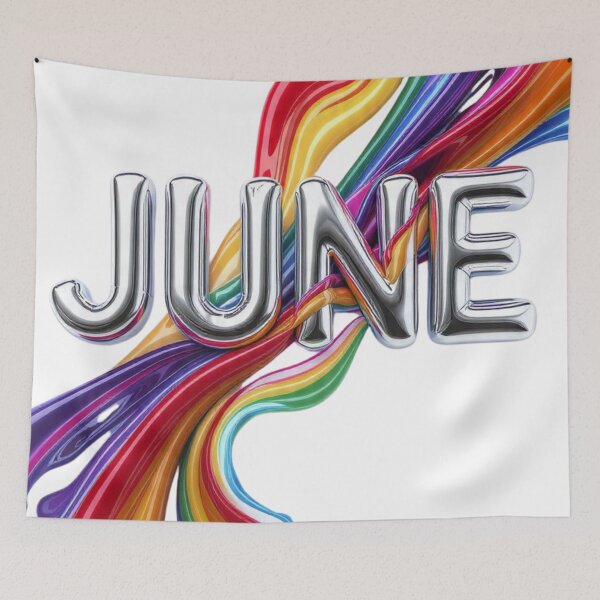 Item preview, June Chrome: The Fluid Energy of Pride Month designed and sold by ChaosModeArt.