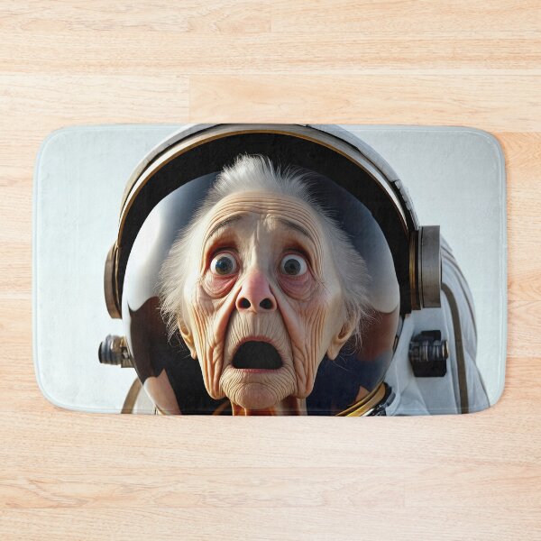 Item preview, Old Woman in a space suit on the moon designed and sold by Colin Bentham.