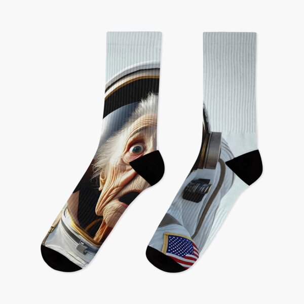 Item preview, Old Woman in a space suit on the moon designed and sold by Colin Bentham.