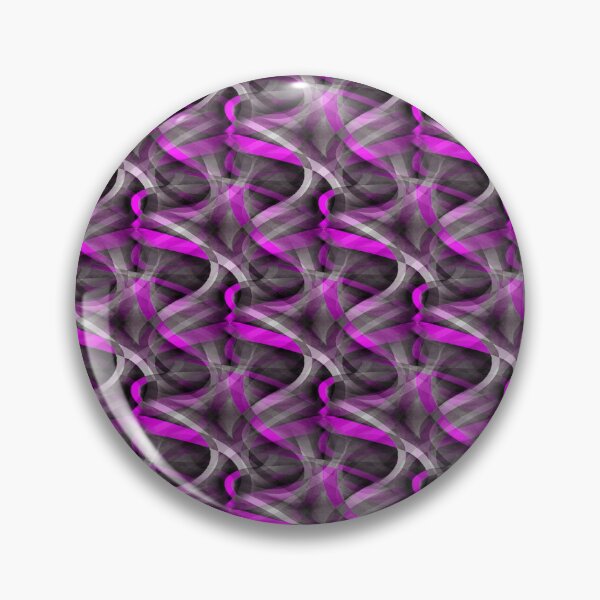 Item preview, Eighties Lilac Pink On Grey Abstract Curve Repeat Pattern designed and sold by taiche.