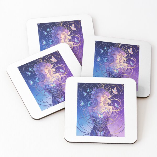 Item preview, Butterfly queen in purple, blue and gold designed and sold by carlsmart1.