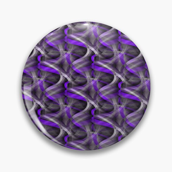 Item preview, Eighties Lilac Blue On Grey Abstract Curve Repeat Pattern designed and sold by taiche.