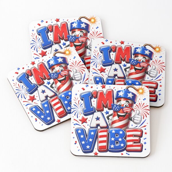 Item preview, I'm a vibe 4th of July design designed and sold by manytshirts.
