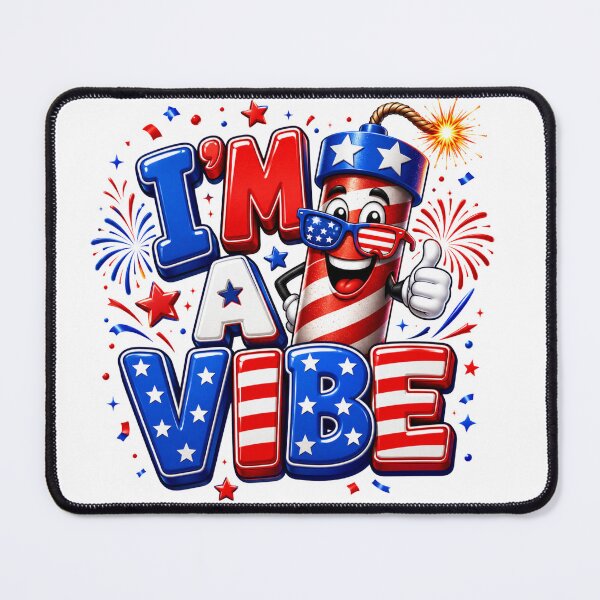 Item preview, I'm a vibe 4th of July design designed and sold by manytshirts.