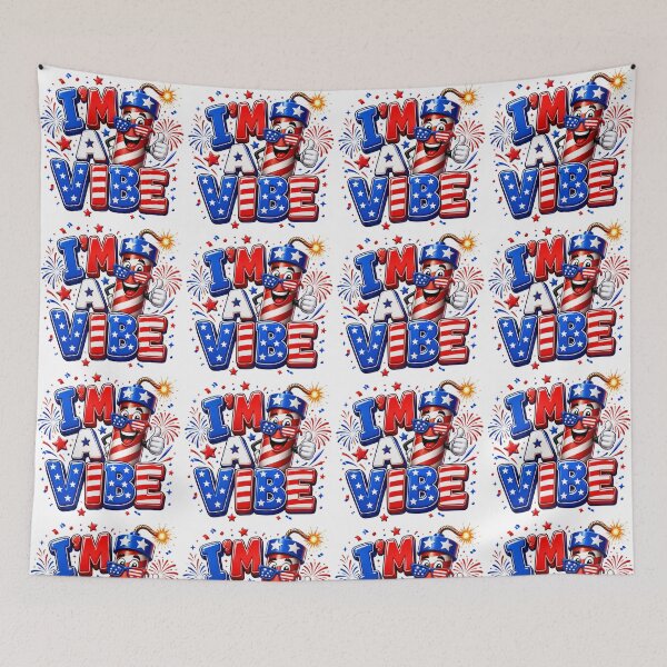 Item preview, I'm a vibe 4th of July design designed and sold by manytshirts.