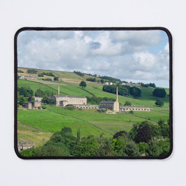 Item preview, Historic Oats Royd Mill Across the Luddenden Valley, Yorkshire designed and sold by ArtworkNorth.