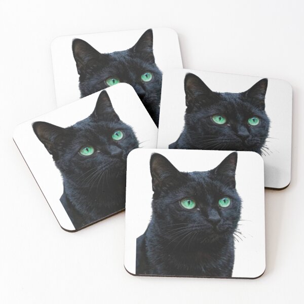 Item preview, Mystical Black Cat | Moon Witch Familiar designed and sold by AeraArts.