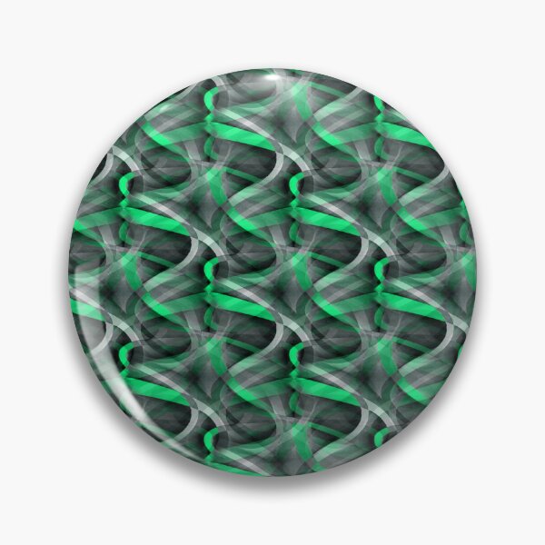 Item preview, Eighties Pale Green On Grey Abstract Curve Repeat Pattern designed and sold by taiche.