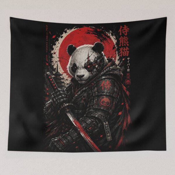 Item preview, Mecha Cyber Samurai Panda Warrior designed and sold by Besir26.