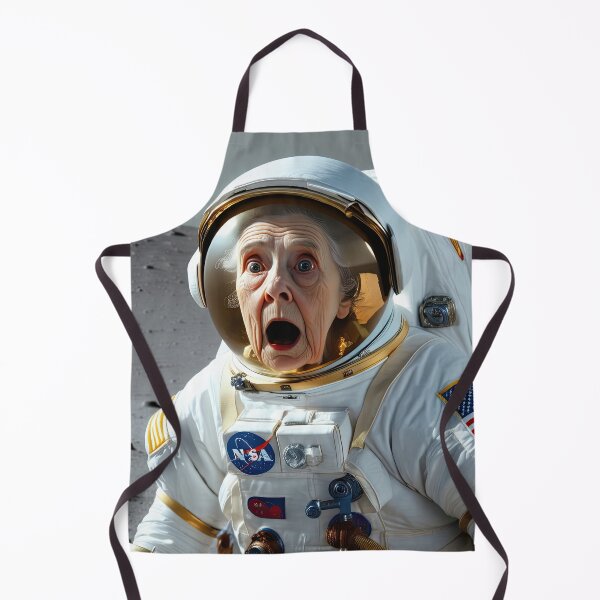 Item preview, Old Woman in a space suit on the moon designed and sold by Colin Bentham.