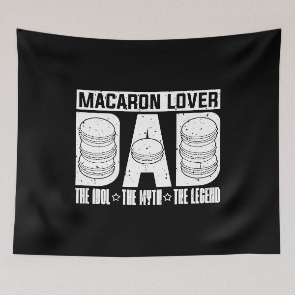 Item preview, Macaron Lover Dad The Idol The Myth The Baker designed and sold by tshirtconcepts.
