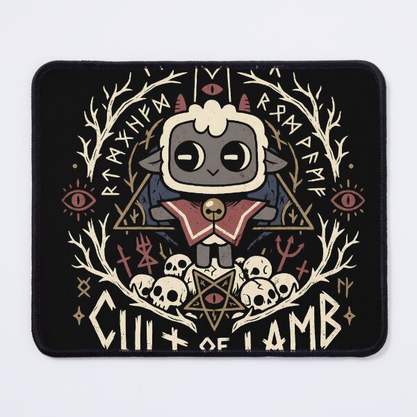 Item preview, Cult of the Lamb Fan Art Tee designed and sold by Senpaiwaves.
