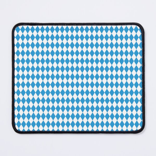 Item preview, Bavarian Diamond Flag Blue and White Oktoberfest Pattern designed and sold by svitlaarty.