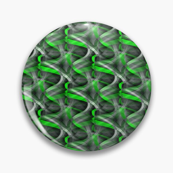 Item preview, Eighties Lime Green On Grey Abstract Curve Repeat Pattern designed and sold by taiche.
