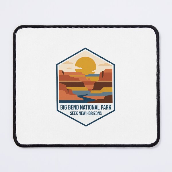 Item preview, Big Bend National Park Seek New Horizons National Park Travel Explorer designed and sold by Simsimah26Parks.