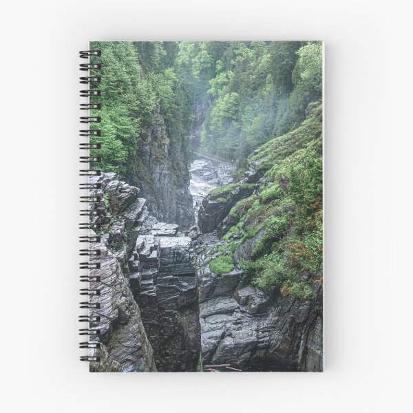 Item preview, Majestic Canyon Sainte-Anne Gorge Quebec Canada Wilderness Landscape designed and sold by MariaAbaza.