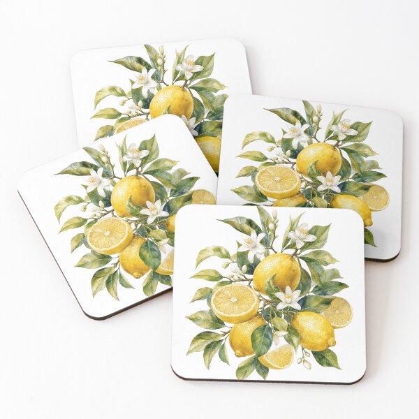 Item preview, Watercolor Lemon Blossom Botanical Illustration designed and sold by Verycutethings.