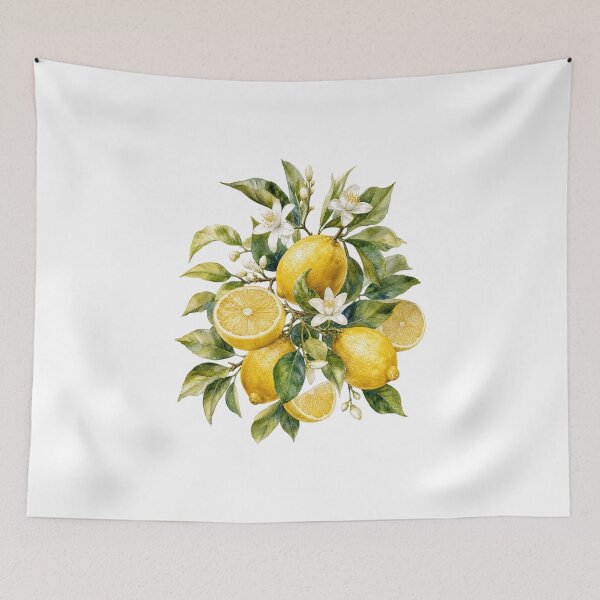 Item preview, Watercolor Lemon Blossom Botanical Illustration designed and sold by Verycutethings.