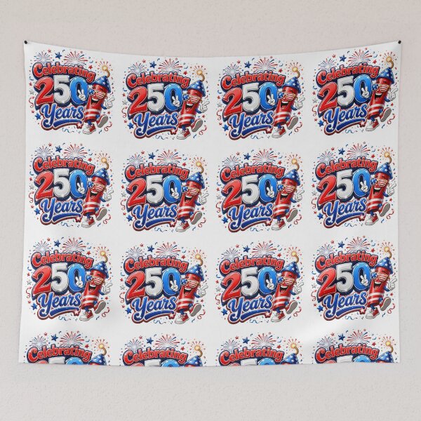 Item preview, Celebrating 250 years, 4th of July design designed and sold by manytshirts.
